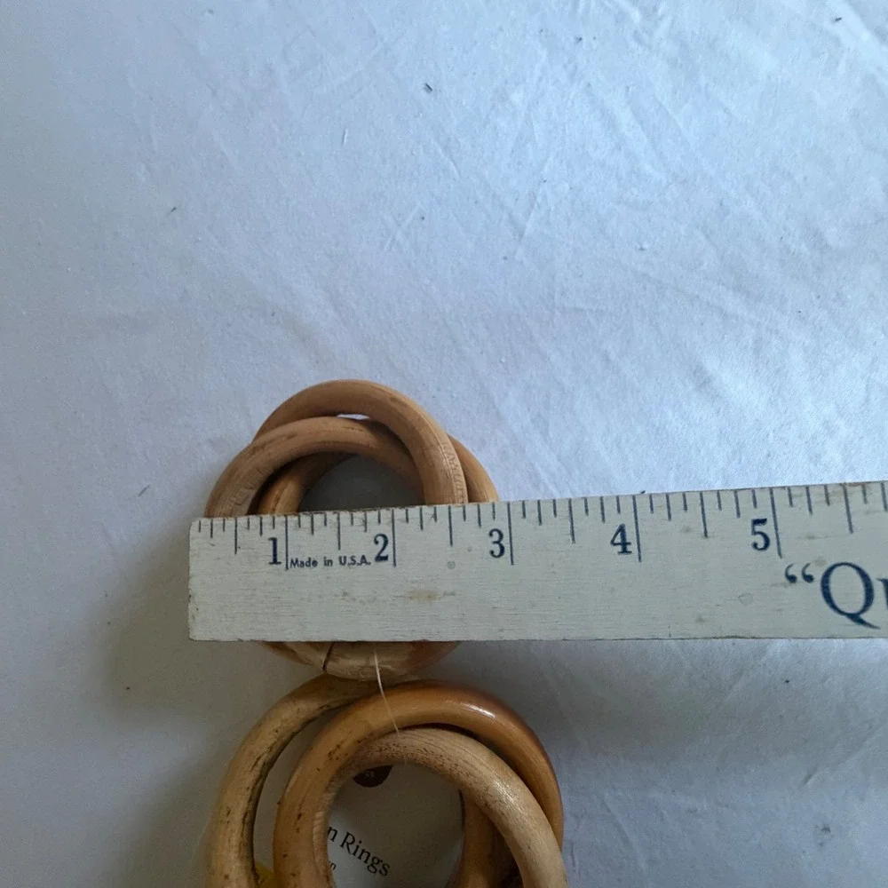 Threshold Lot Arch Pillar Candle Set of 2 and Set of 4 Napkin Rings Modern Decor